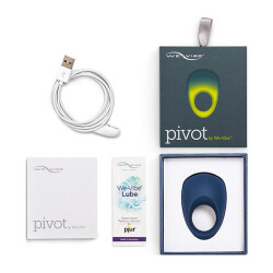 WE-VIBE Pivot vibrierender Penisring mit App-Steuerung Blau