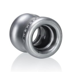 OXBALLS Squeeze Hodenstrecker aus Flex-TPR Stahlgrau