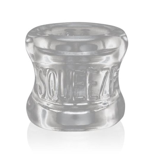 OXBALLS Squeeze Hodenstrecker aus Flex-TPR Transparent