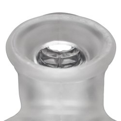 OXBALLS Sackjack Penis- und Hodenhülle aus Flex-TPR Transparent