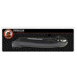 OXBALLS Muscle Penishülle aus Flex-TPR Schwarz