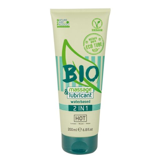 Hot - Bio Massage & Gleitmittel 200ml