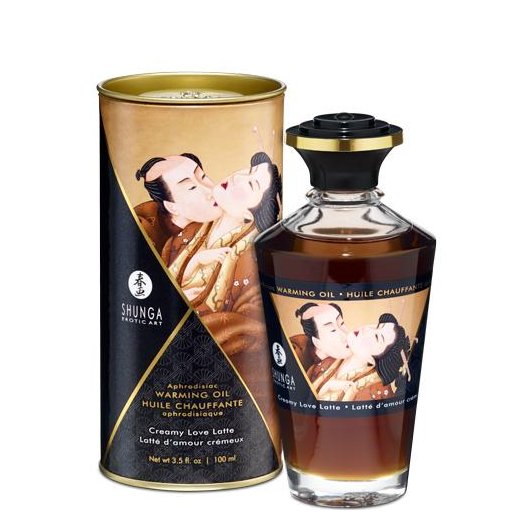 SHUNGA - WARMING OIL CREAMY LOVE LATTE