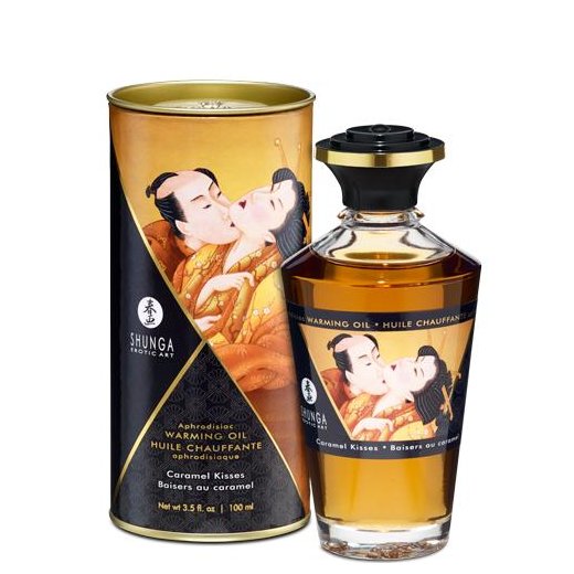 SHUNGA - WARMING OIL CARAMEL KISSES
