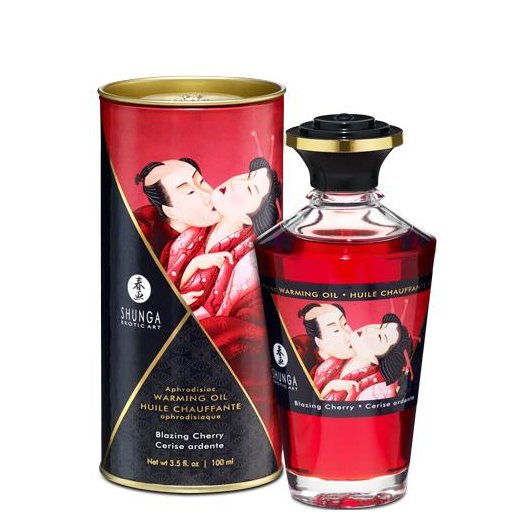 SHUNGA - WARMING OIL BLAZING CHERRY