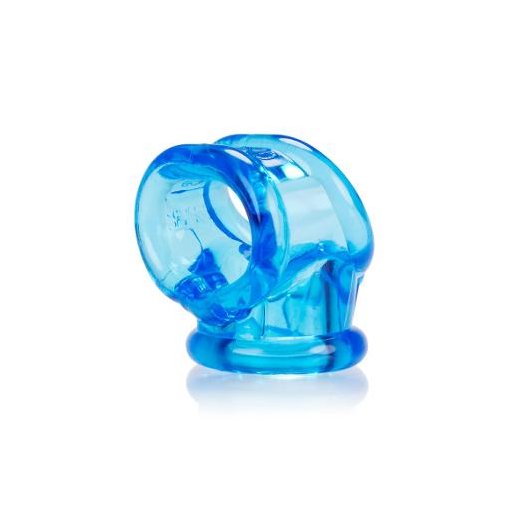 OXBALLS Cocksling-2 Penisring & Hodenstrecker aus Flex-TPR Eisblau