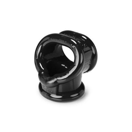 OXBALLS Cocksling-2 Penisring & Hodenstrecker aus Flex-TPR Schwarz