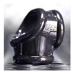 OXBALLS Cocksling-2 Penisring & Hodenstrecker aus Flex-TPR Schwarz
