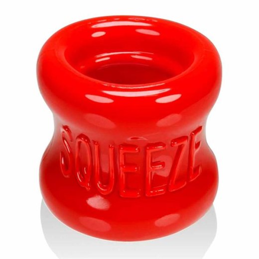 OXBALLS Squeeze Hodenstrecker aus Flex-TPR Rot
