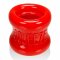 OXBALLS Squeeze Hodenstrecker aus Flex-TPR Rot