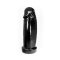HUNG SYSTEM Schlong Dildo aus PVC Silikon Schwarz