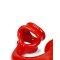 OXBALLS Alien Schwanz mit Penisring und Analplug aus FLEX-Silikon rot