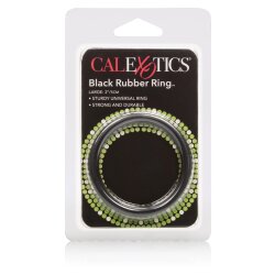 CALEXOTICS Black Rubber Ring Large