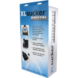 XL SUCKER Penispumpe mit PSI-Anzeige Transparent