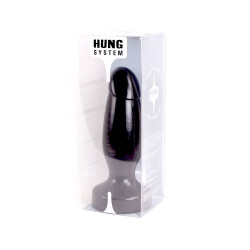 HUNG SYSTEM Trombone Analplug aus PVC Silikon Schwarz