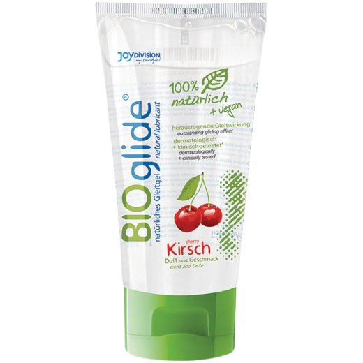 Bio Glide Gleitmittel mit Kirsch Aroma 80ml