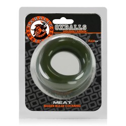 OXBALLS Meat Penisring aus Flex-TPR Schwarz