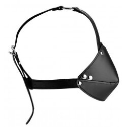 STRICT Muzzle Kopf-Harness mit Mouth Gag