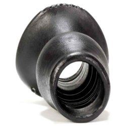 OXBALLS Pighole 4 (XL) Hohler Analplug aus Platinum Silikon Schwarz