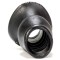 OXBALLS Pighole 4 (XL) Hohler Analplug aus Platinum Silikon Schwarz
